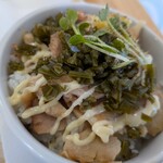 静王 - 刻み昆布の風味がいいチャーシュー丼