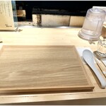 麺や飛鳥くら田 - 卓上