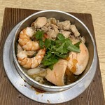 釜めし えび三 - 五目釜めし1,700円