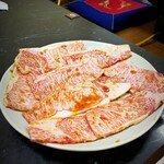 焼肉 済州 - カルビ（1000円×2）