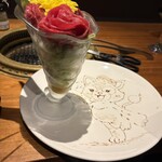 にくはじ - 肉パフェ　可愛い絵を描いてくれます！