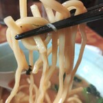 らーめん 田中家 - モッチリ麺