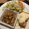 外山食堂 - 251128金　宮崎　外山食堂　ハーフ＆ハーフトンテキ＆チキン南蛮