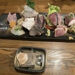 吟吟 - 刺身盛り合わせ