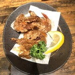 楽味家まるげん - 深海エビの唐揚げ　必食