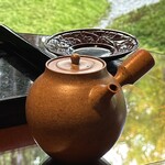 茶館きっかわ 嘉門亭 - ほうじ茶の急須