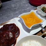 ほびーい喫茶店 - ハンバーグ