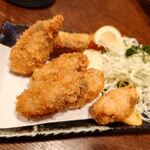 釜めし菜時記 さき亭 - カキフライ210円×6 = 1,260円