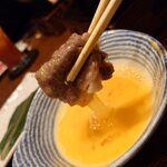 釜めし菜時記 さき亭 - たまごに付けて頂きます！