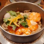 釜めし菜時記 さき亭 - 海老三色釜めし