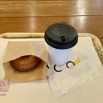 キバコ - 揚げたてドーナツセット600円