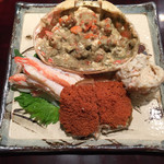日本料理 とくを - 別注のコッペ（ズワイガニの雌） 2014.11