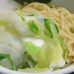 麺屋 らいこう - 温野菜トッピング　１００円