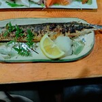 和食・酒彩　いま井 - 大きな今年最後かもしれない入荷の秋刀魚