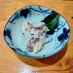 和食・酒彩　いま井 - クリームチーズとホヤ貝!?