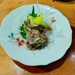 和食・酒彩　いま井 - 新鮮な秋刀魚のなめろう