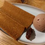 お料理bota - 焼き八ツ橋の、素敵な食べ方！