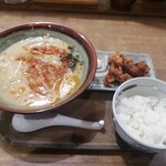 手作りの味噌らーめん 味噌樽 - 