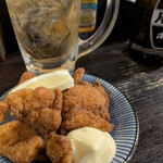 やきとん 豚番長 - お酒入ると欲しくなっちゃう唐揚げ美味いに決まってる♪