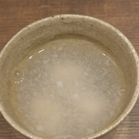 かさね - 鱈の白子の蕪スリ流し