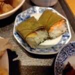 天然温泉吉野　桜の湯 御宿野乃 - 柿の葉寿司アップ