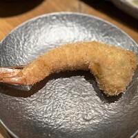 串揚げ大ひら  神楽坂 - 天使の海老