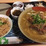 我部祖河食堂 - 料理写真:元祖ソーキそば定食 1,120円