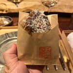 イタリア料理 今井 - 蝦夷鮑のフリット　めちゃ美味い