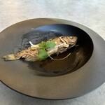 小料理屋べん - ご厚意の一品：はたはたの煮つけ