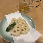 味処 一合半 ぶん家 - れんこん