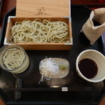 そばきり 日曜庵 - 粗挽きせいろ。