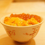さえ喜 - 雲丹といくら丼