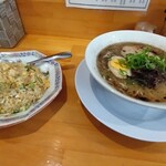 らーめん　白川 - チャーハンセット