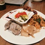 日日夜夜 - 本日のおまかせ6点盛り　1100円
