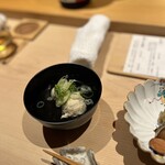 鮨仙八 - 端材のつみれ汁