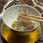 es - 明石 縞鰺 蓼