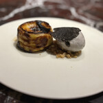 es - 特製チーズケーキ•トリュフアイス