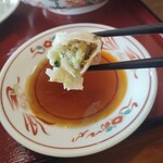 一番亭 沼津東名インター店 - シャキシャキ野菜の餃子