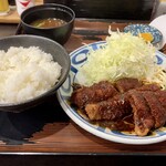 みそかつ 三和 - ヒレみそかつ定食