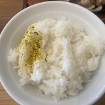 豚ステーキ十一 - ♪ メシの上の〜 のりたま〜(風の谷のナウシカにのせて)