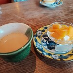 CURRY&NOBLE強い女 - デザート、チャイも美味しい