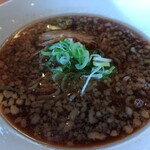 幸楽苑 - 郡山ブラック素ラーメン+背脂