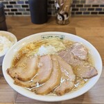 らーめん　ニューカッパ - 料理写真:【11/29限定】プレミアムお肉ラーメン（醤油）¥1600、ライス¥150