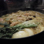 銀座スープカレー菜時記 - カレー鍋　熱々～