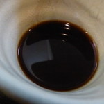 そばきり 日曜庵 - 汁も色々。 遠くに、「池の端」。「竹やぶ」を感じる汁。ちょっと甘い。