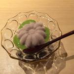 懐石料理 はし本 - 【2014.11】小倉ムース