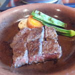 萩王 - 大和牛のステーキ