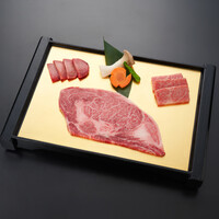 松阪牛リブロース特上肉の盛り合わせ