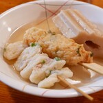 千鳥 - ネギたこ、チーズつくね、ちくわぶ