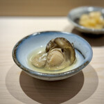 鮨 西崎 - い〜いお味の大船渡産の牡蠣♪